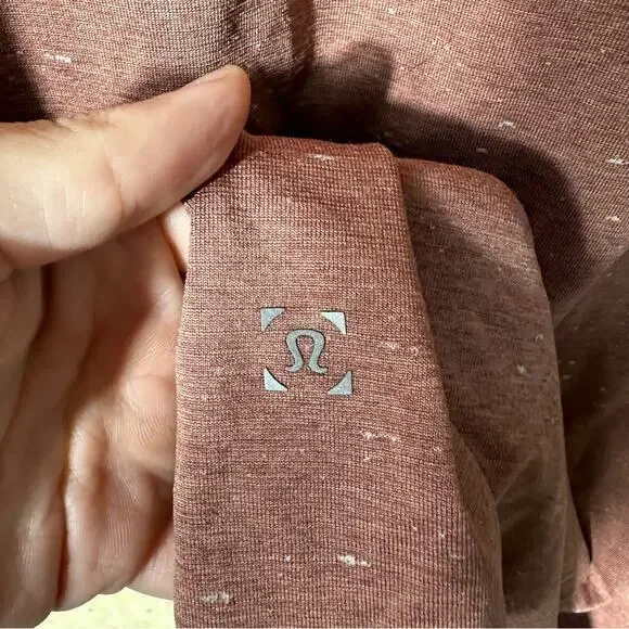 Lululemon Lululemon Metal Vent Tech Polo 2.0 White/ Chalky Rose Size XL - Picture 12 of 13